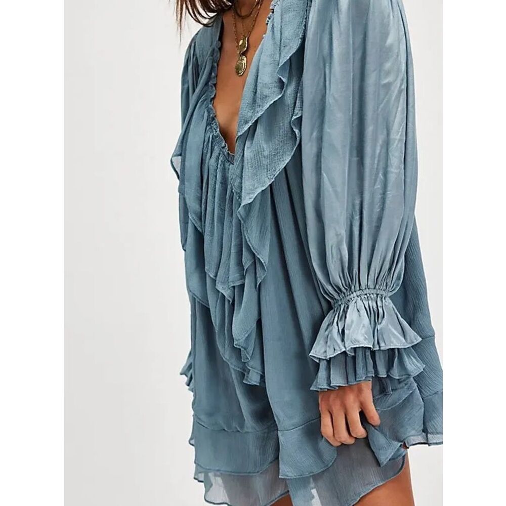 Free People Prairie Dust Romper - Picture 4 of 4